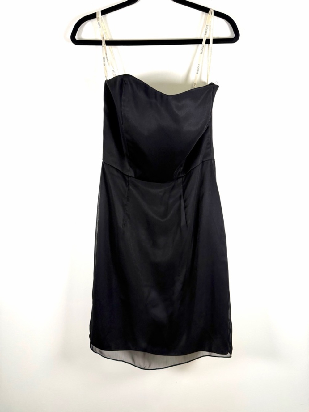 Classic Black Strapless Dress
